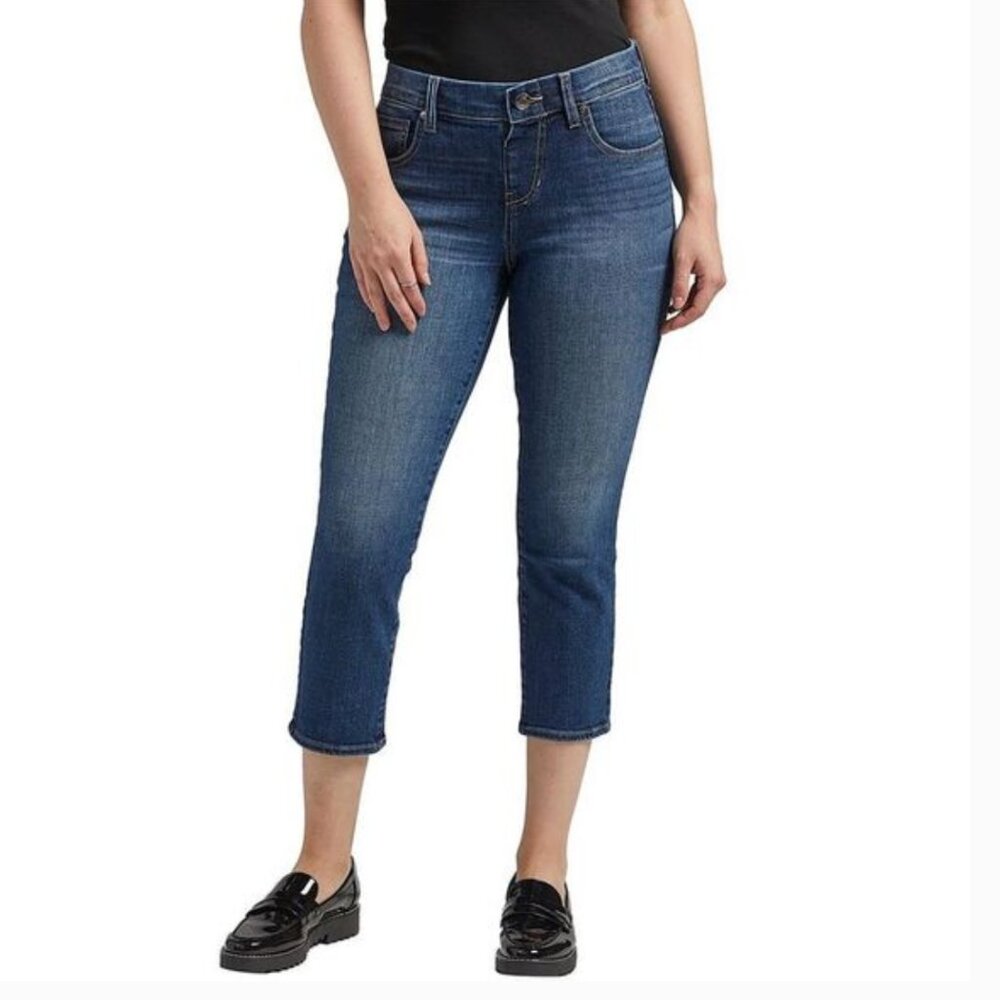 Jag Jeans Maya Capri Pull On Jeans Size 12 NWOT